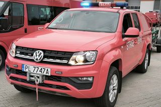 Strażacy z Wielkopolski pojechali na Śląsk