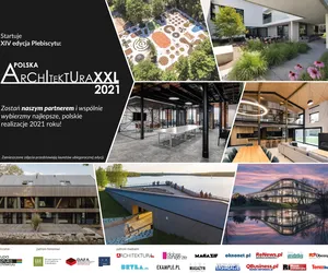 Plebiscyt Polska Architektura XXL 2021 – przyjmowanie zgłoszeń 
