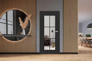 Model Miskant 1, CZARNY ST CPL, Lamele dekoracyjne, listwa dekoracyjna DĄB ST CPL, adapter CZARNY ST CPL, listwa przypodłogowa CZARNY ST CPL