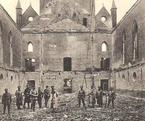 Ełk na zdjęciach z I wojny światowej. Miasto było całkowicie zniszczone