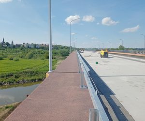 Budowa mostu w Sandomierzu. Wiosna 2025