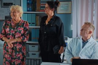 M jak miłość odc. 1701. Artur Rogowski (Robert Moskwa), Marysia (Małgorzata Pieńkowska), Barbara (Teresa Lipowska)