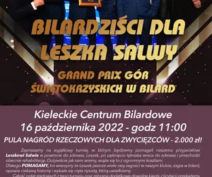 Bilardziści dla Leszka Salwy. Dziennikarz walczy o powró do zdrowia