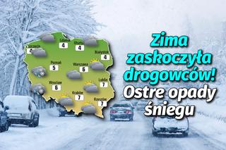 Pogoda na piątek w Polsce. Zima zaskoczyła drogowców! [GRAFIKA]