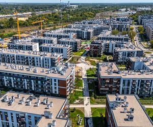 Nowe osiedla na pograniczu Kamionka i Grochowa w Warszawie