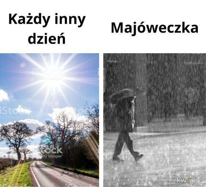 Memy majówka 2025