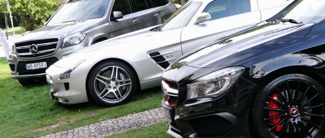 wystawa Mercedesów AMG w warszawskiej Stacji Mercedes