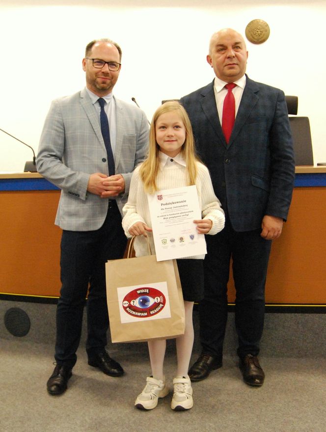 Każdy z uczestników konkursów zorganizowanych w ramach kampanii profilaktycznej - został nagrodzony