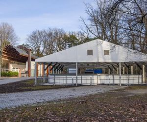 Lodowisko w Konstancinie z opóźnieniem
