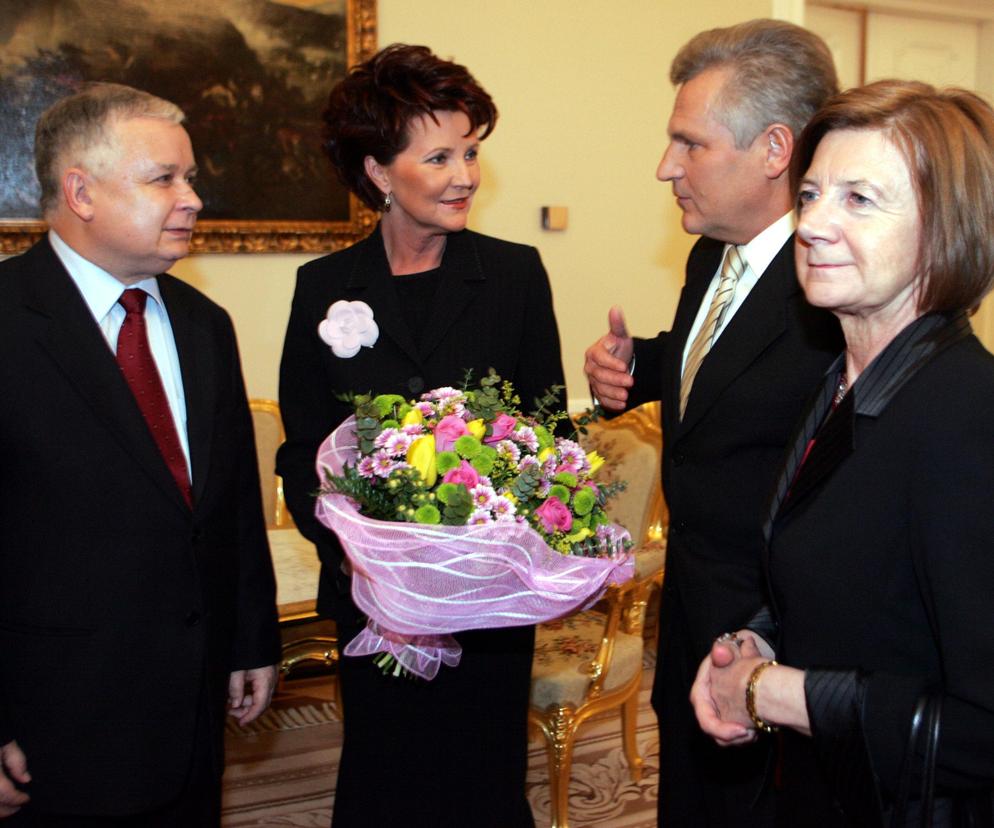 Lech Kaczyński, Jolanta Kwaśniewska, Aleksander Kwaśniewski, Maria Kaczyńska
