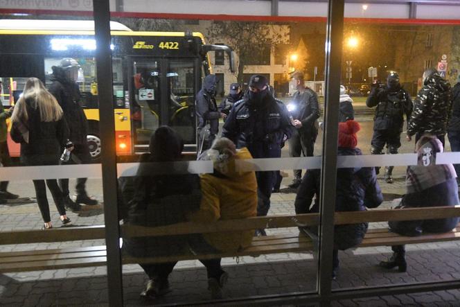 Protest pod domem Kaczyńskiego
