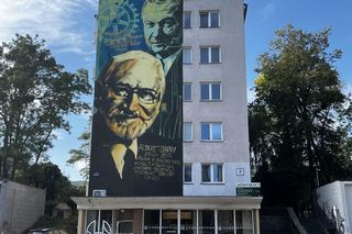 Nowy mural przy Marii Skłodowskiej-Curie 8 w Białymstoku
