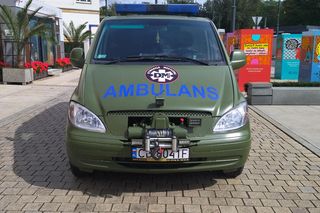 Bydgoska karetka przekazana Ukrainie