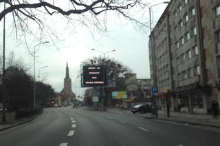 Uwaga na wodoloty! Niecodzienne komunikaty na elektronicznych tablicach w Szczecinie