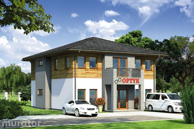 Projekty budynków mieszkalno-usługowych