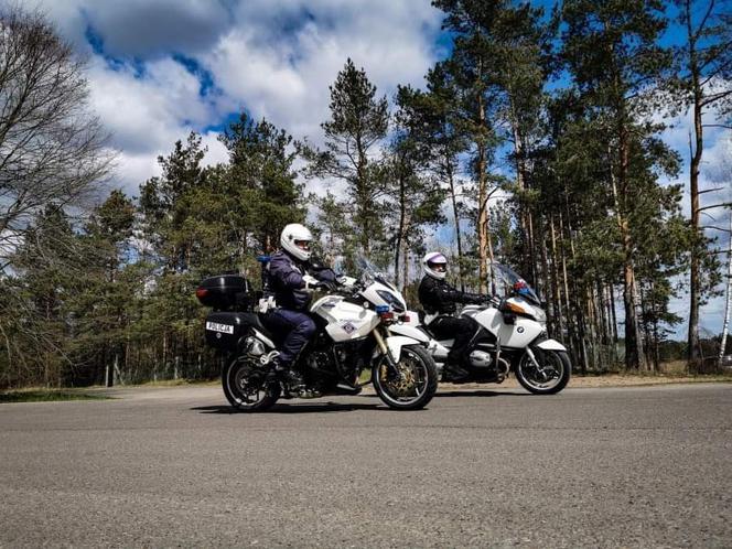 Akcja "Bezpieczny motocyklista" na podlaskich drogach