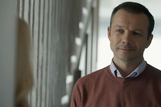 Barwy szczęścia, odcinek 3196: Karolina (Marta Dąbrowska), Bruno (Lesław Żurek)