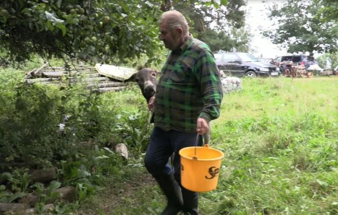 Rolnicy. Podlasie. Gienek i Sławek z wizytą u Maćka z Kundzicz