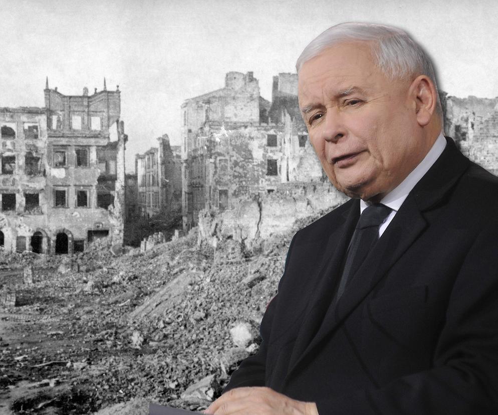Kaczyński o reparacjach wojennych