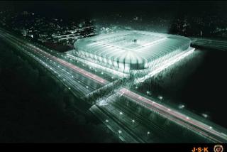 Widzew Łódź zaprezentował projekt nowego stadionu - ZDJĘCIA