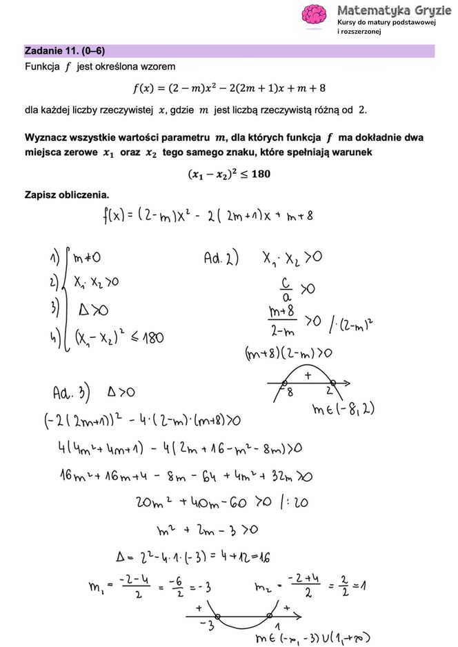 Matura 2025 - matematyka rozszerzona