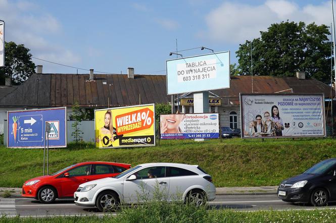 Billboardy w Kielcach 