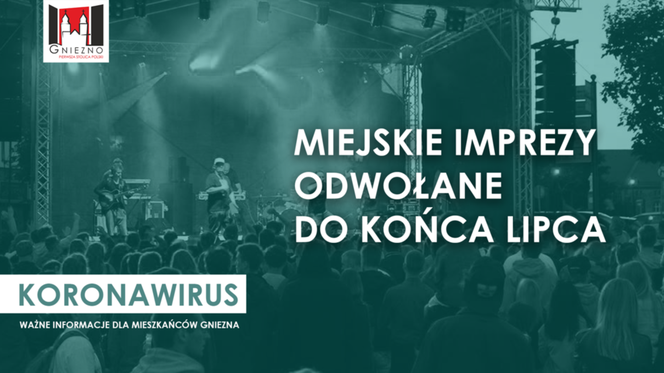 Odwołane imprezy miejskie 