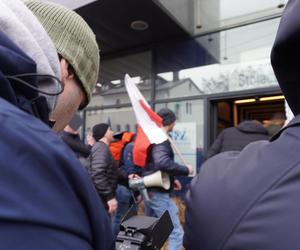 Protest rolników w Białymstoku. Przemarsz ulicami miasta 4 marca