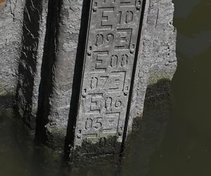 Niski stan wody w Wiśle