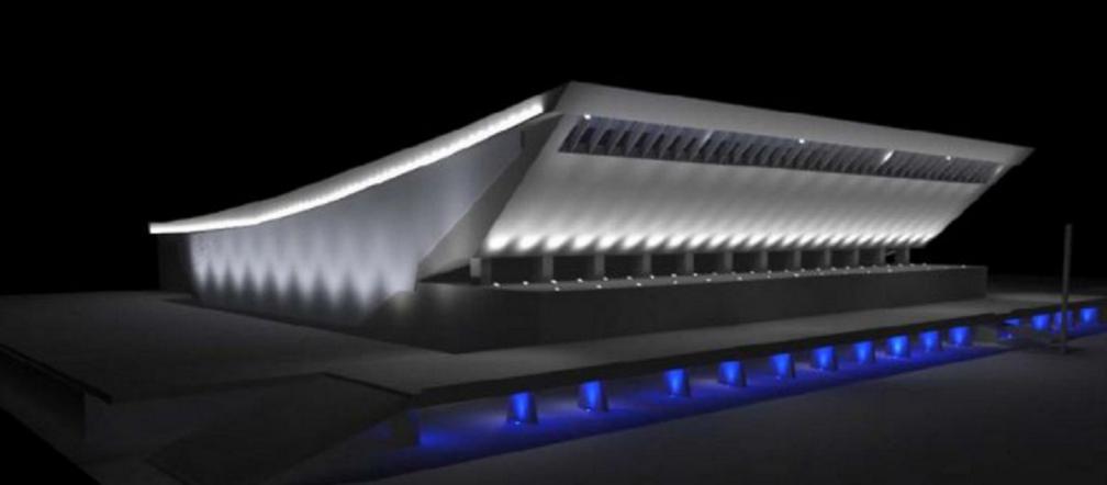 Tak będzie wyglądała podświetlona hala