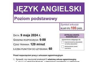 Arkusze CKE z angielskiego - formuła 2023