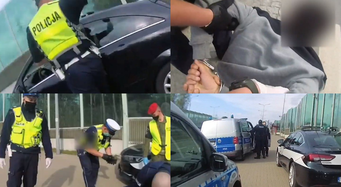 Białystok: Rzucił w policjantów nożami. Grozi mu do 10 lat więzienia