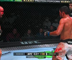 Krwawa wojna Rębeckiego na UFC 308. Fenomenalna bitwa w Abu Zabi! Polak wygrywa