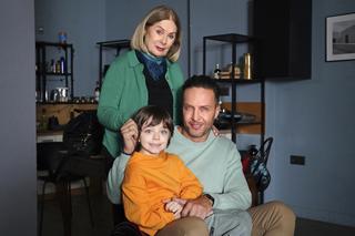 Barwy szczęścia odc. 2839: Eliza (Danuta Kowalska), Sebastian (Marek Krupski), Mateuszek (Filip Kowalewicz)