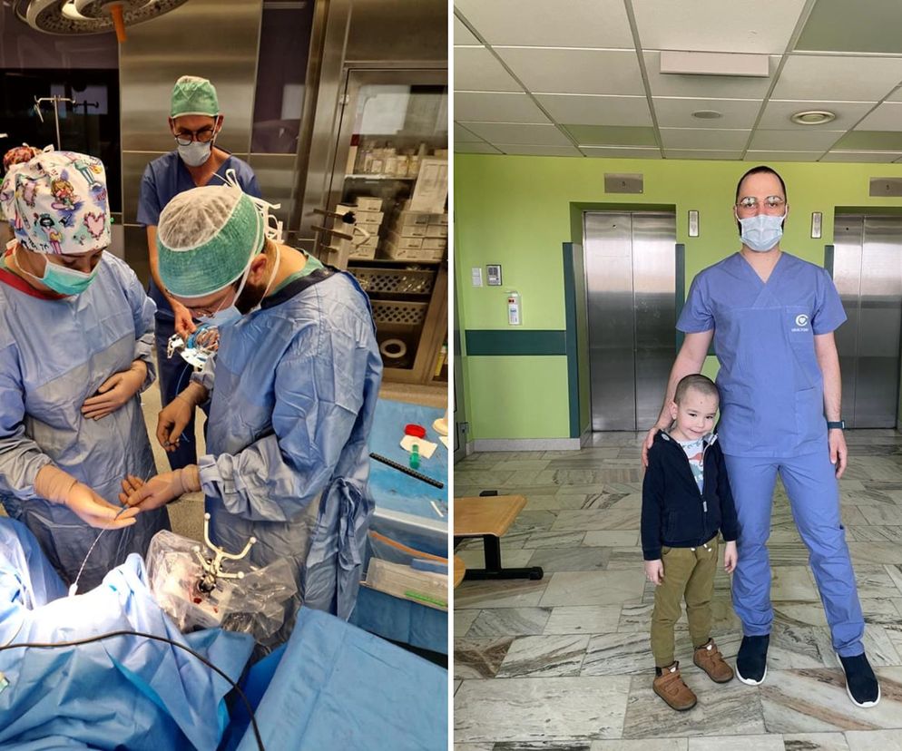 Laserem wycięli guza mózgu u 5-letniego Stasia. Jak się czuje mały pacjent?