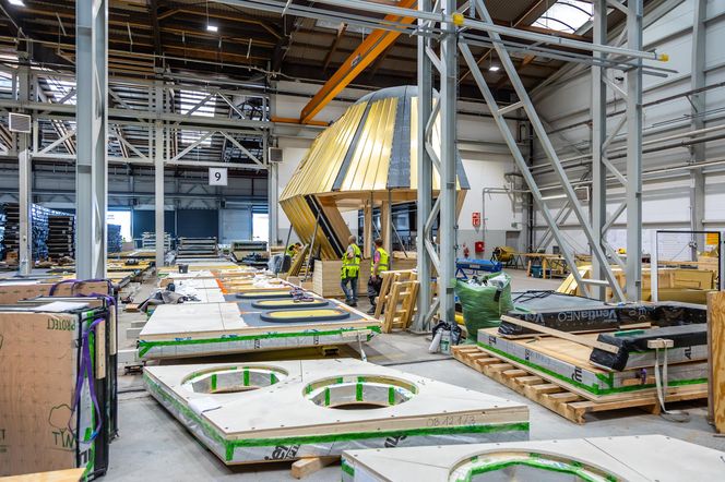W zakładzie Andrewex Construction powstaje m.in. moduł Polskiej Stacji Arktycznej