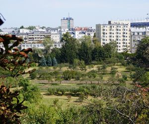 Ogród przyklasztorny sióstr szarytek w Warszawie