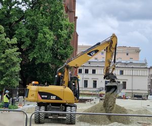 Tak przebiega rewitalizacja Placu Wolności w Bydgoszczy. Zaglądamy na plac budowy