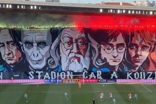 Harry Potter. Czarodzieje na piłkarskiej murawie. Ten stadion ozdobiły podobizny bohaterów J.K.Rowling