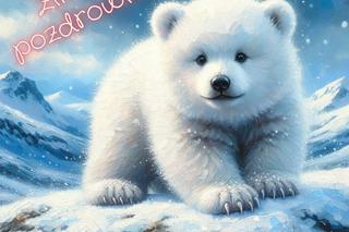 Zimowe pozdrowienia i kartki na dzień dobry dla przyjaciół