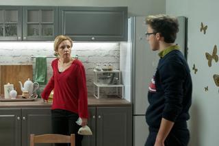 Barwy szczęścia, odc. 2240. Sabina (Barbara Kurzaj), Kajtek (Jakub Dmochowski)	