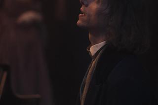 Eryk Kulm jako Fryderyk Chopin.