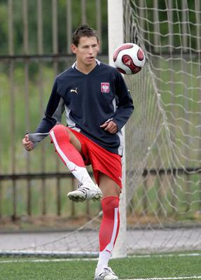 Grzegorz Krychowiak w wieku 17 lat