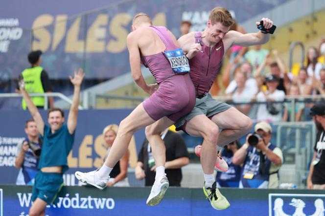 Sportowcy podczas Memoriału Kamili Skolimowskiej na Stadionie Śląskim