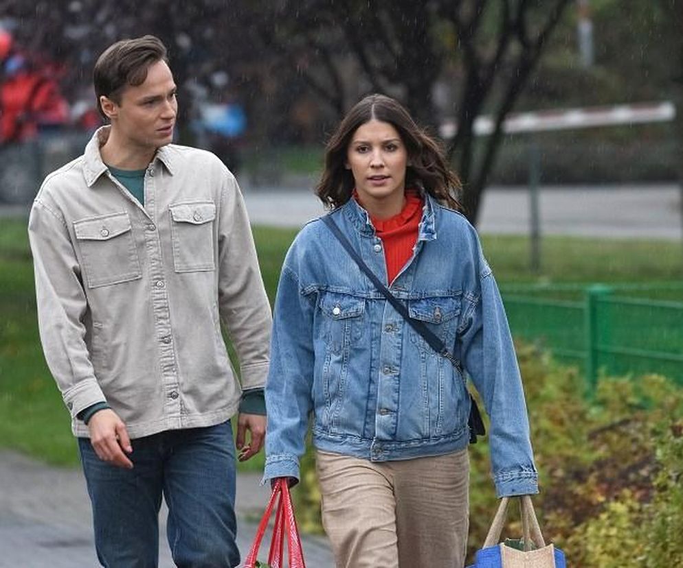 Pierwsza miłość odc. 3737. Kalina (Magdalena Wieczorek), Krystian (Patryk Pniewski)