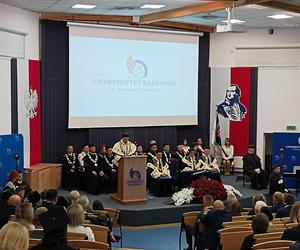 Inauguracja roku na Uniwersytecie Radomskim. Pierwsza po zmianie nazwy uczelni. 