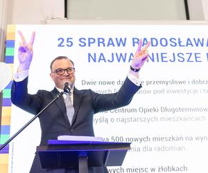 Wybory 2024: Radosław Witkowski po raz 3. prezydentem Radomia!