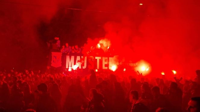 Tak Lech Poznań świętował mistrzostwo Polski
