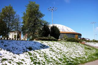 Śnieg na Warmii i Mazurach