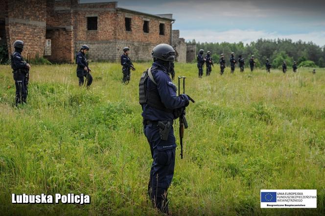 Napad i ucieczka - ćwiczenia lubuskich policjantów